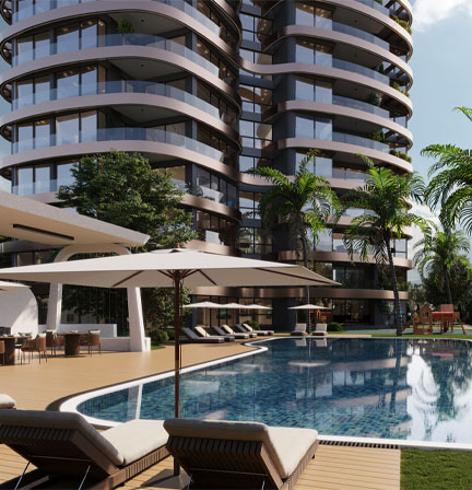 Majestic İnşaat proje yaşam alanı